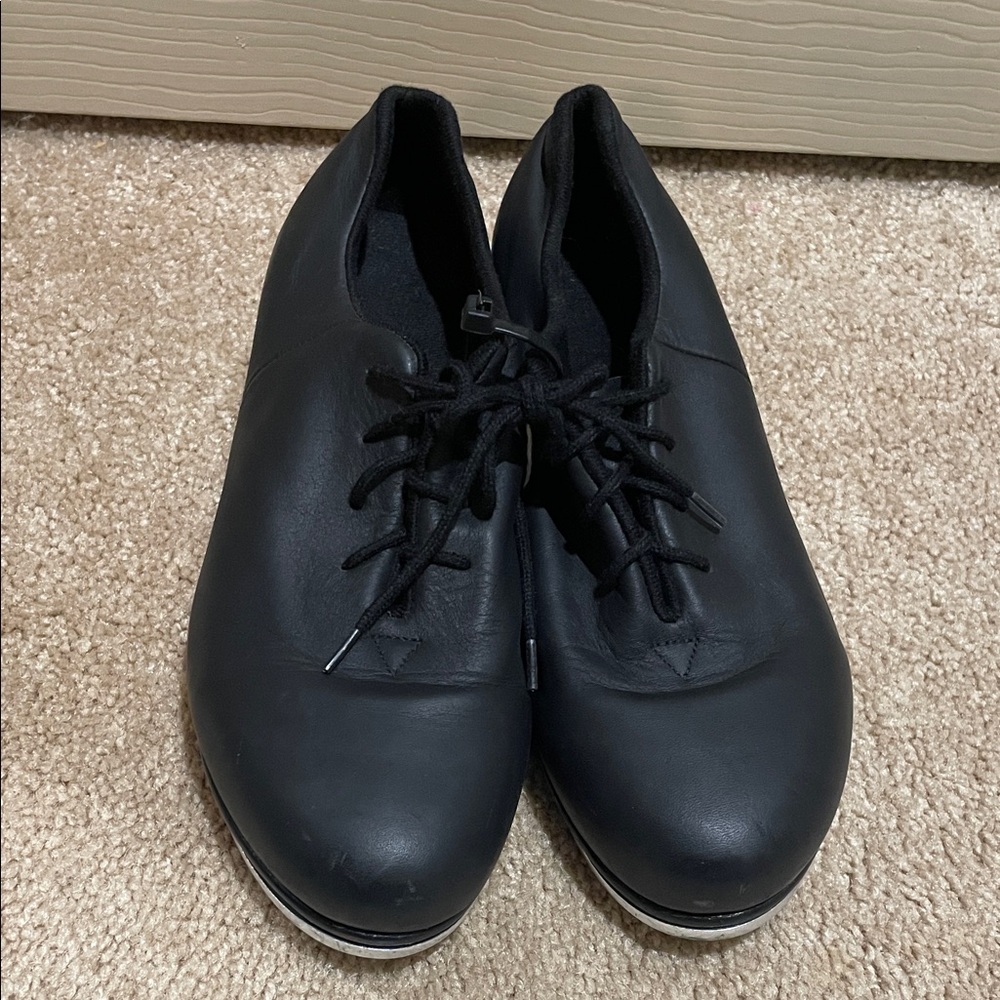 Bloch Black Women's Lace-Up Flats